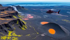 islande ;volcano; helicpter tour